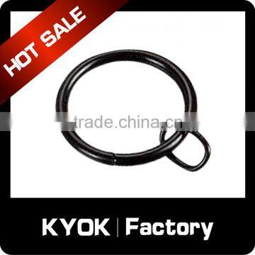 KYOK Antique Brass Metal Bay Window Passing Curtain Pole Rings Round Type,Roller Curtain Accessories 22mm Wholesale