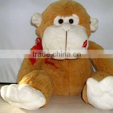 soft stuffed plush monkey toy