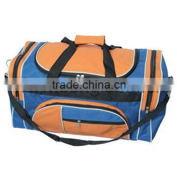 Top sale brown single strap canvas sport gym bag