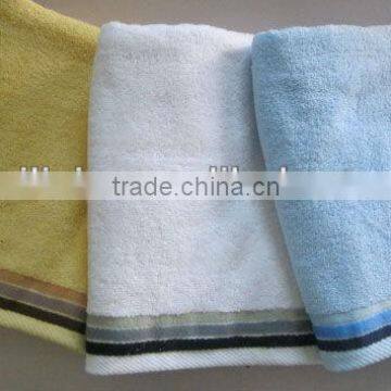 Economy and used bath towel