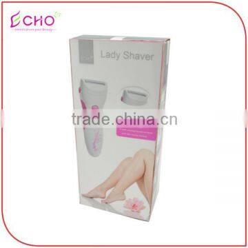 Portable Multicolor Battery Operated Lady Shaver and Epilator photo-6