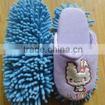 microfiber chenille cleaning slipper