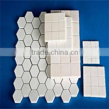 Wear resistance High Alumina Tile,Sphere,Hexagon,Semi-circle