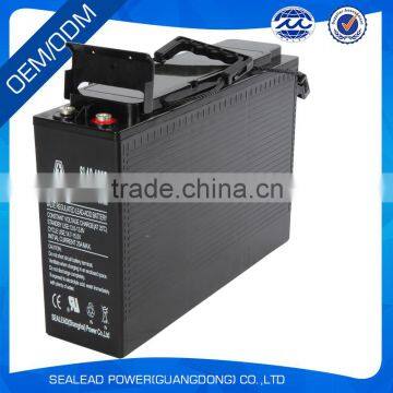 2016 rechargeable 12V 100Ah Front terminal battery