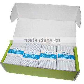 Mango Proximity Card RFID Thick Card with EM4100 chip,mango rfid cards