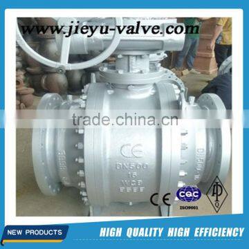 DIN PN16 flange fixed ball valve