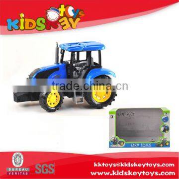 New farm plastic toy car, friction car toys, car toy tractors for children