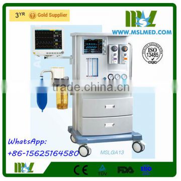 10.4 '' TFT Display Screen Multifunctional Anesthesia Unit/Anesthesia Machine Price MSLGA13-4