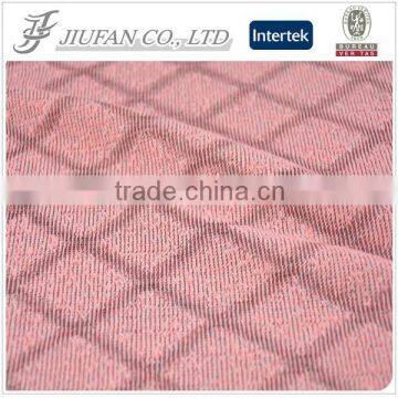 Jiufan Textile Customized Design French Terry Fabric Competitive Price 100% Polyester Jacquard Fabric