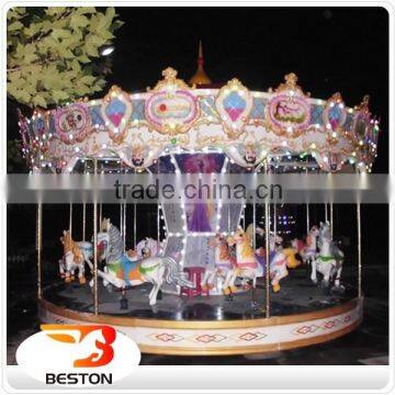 Beston used commercial playground equipment Luxury carousel for sale