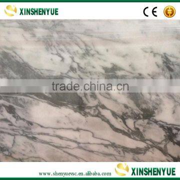 Polished Black Ice Dapple Marble Slab For Countertop