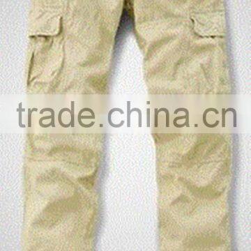 2016 Latest design ladies cototn cargo work pant