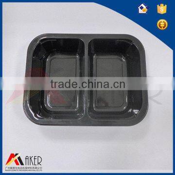 Black CPET 100% virgin material Food Plastic microwavable Tray