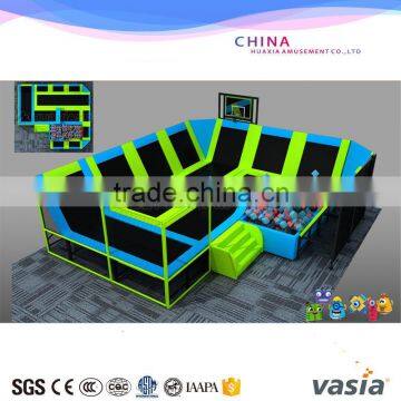 2016 mini indoor trampoline foam playground for hot selling