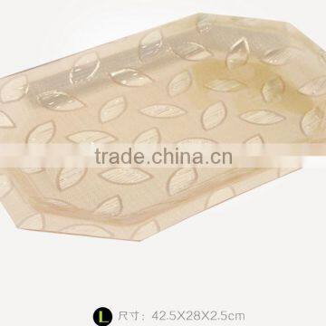 Golden Color Flower Shape Cheap Price Plates, Most Popular Fruit Plate photo-2