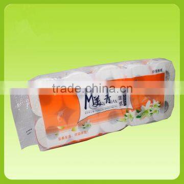 100% Virgin Bathroom Paper, Dongguan Manufacture Bathroom Tissue, Toilet Tissue Roll photo-6