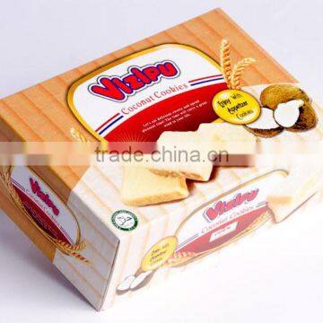 VIZIPU COCONUT EGG COOKIES 100G/BOX - New Rusk, Toast