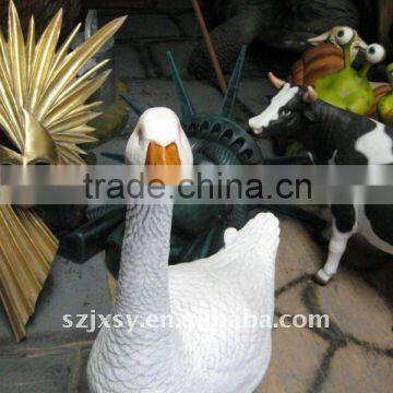 2012 hot-selling pvc duck statue