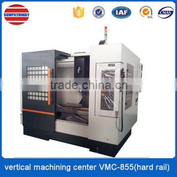 Bed 1050*520mm,3 Axis Cnc Vertical Machining Center Price VMC-855(hard rail)