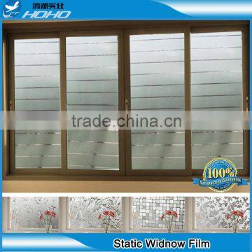 Floral glass sticker Solid PVC Static Window Film most hot sales in Europe