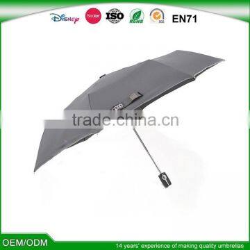 2016 23"*8K digital printing auto open and close 3 folding corporate gift umbrella