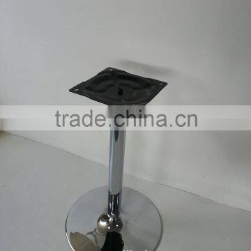 Stainless steel dining or cafe table base