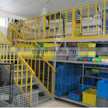 Stable steel mezzanine rack