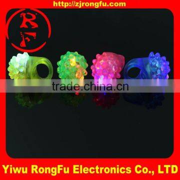 Hot sell decoration light led plastic ring latest ring designs