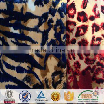 Polyester Stretch Velvet Fabric