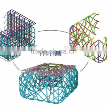 steel bird nest structure manufacture from Foshan, China