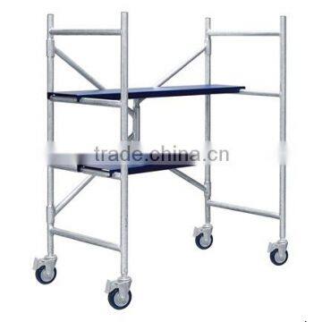 Portable Scaffolding Light Duty Narrow Frames for Indoor Maintenance