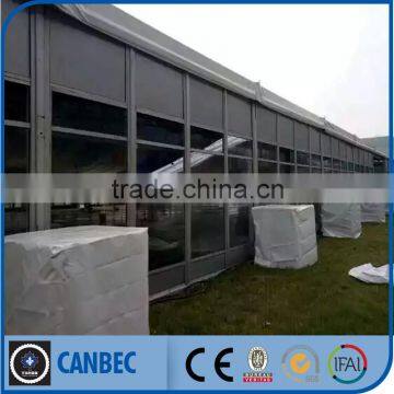 Exhibiton Tents With Glass Windows and Glass Walls for Outdoor Activity
