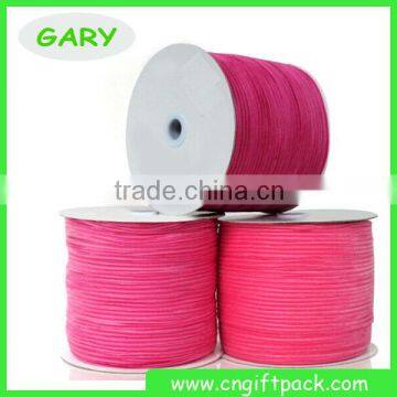 Purple Double Side Velvet Gift Decoration Ribbon 3/8" photo-4