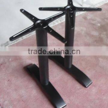 Mental two legs used for dining long table cast iron table base F29