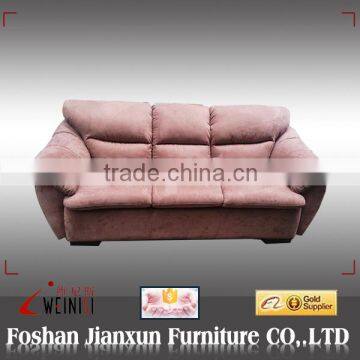 A002 suede fabric sofa seater