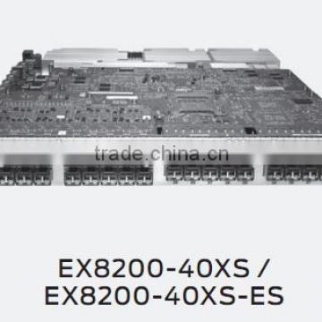 JUNIPER EX8200-40XS EX8200-40XS-ES 40-port GbE/10GbE SFP/SFP+ line card for EX8208 EX8216