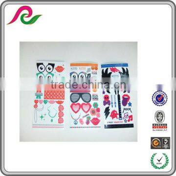 Fashion removable kiss cut cartoon sticker