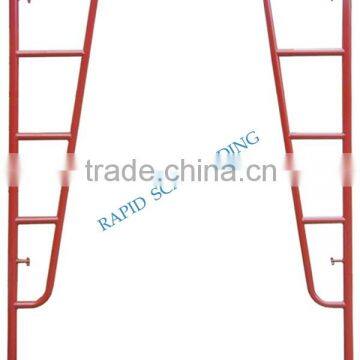 Red Walkthrough American Standard ISO9001 Q235 Frame Scaffolding