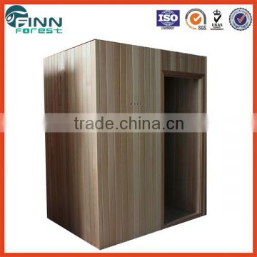 Famliy use traditional dry steam wooden sauna house 1.5*1.5*2.05m sauna cabin