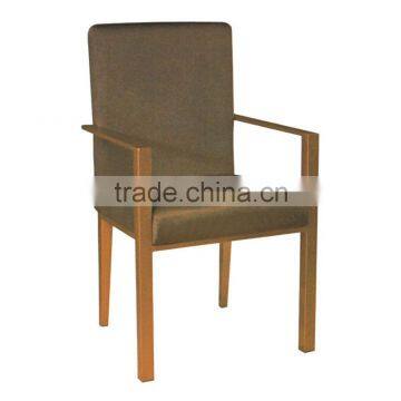 hot sale unique antique right angle armrestl banquet chair