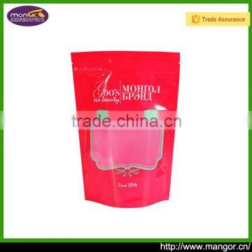 Transparent clear cookies packaging bag with high quality