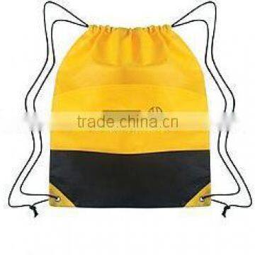 Non-Woven Two-Tone Drawstring Sports Pack