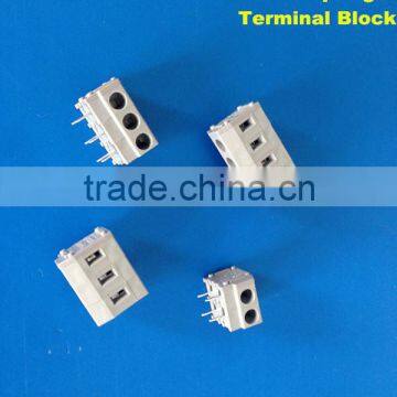 New Design spring clamp 5.0mm/7.5mm/10.0mm pitch terminal blocks pcb connector