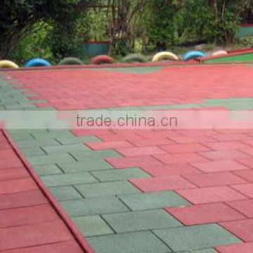 interlock playground rubber flooring tile outdoor floor