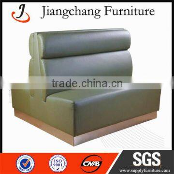 Elegant Double Side Leather Booth Seating JC-J31