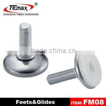 FM08 Furniture Plastic Adjustable Glides For Furniture