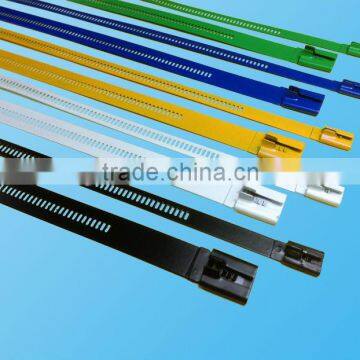 pvc coated stainless steel cable tie