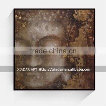 SHU120 Wall art decor buddha face oil painting on canvas many good design