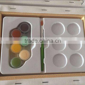 TZH 103 Yiwu Factory Kids Canvas Paintings Set Includes Acrylic Paint and Brush photo-4