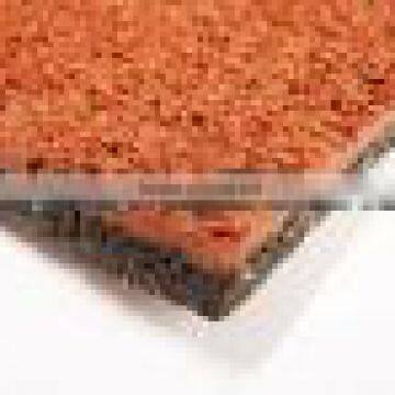 composite running track (track and field)